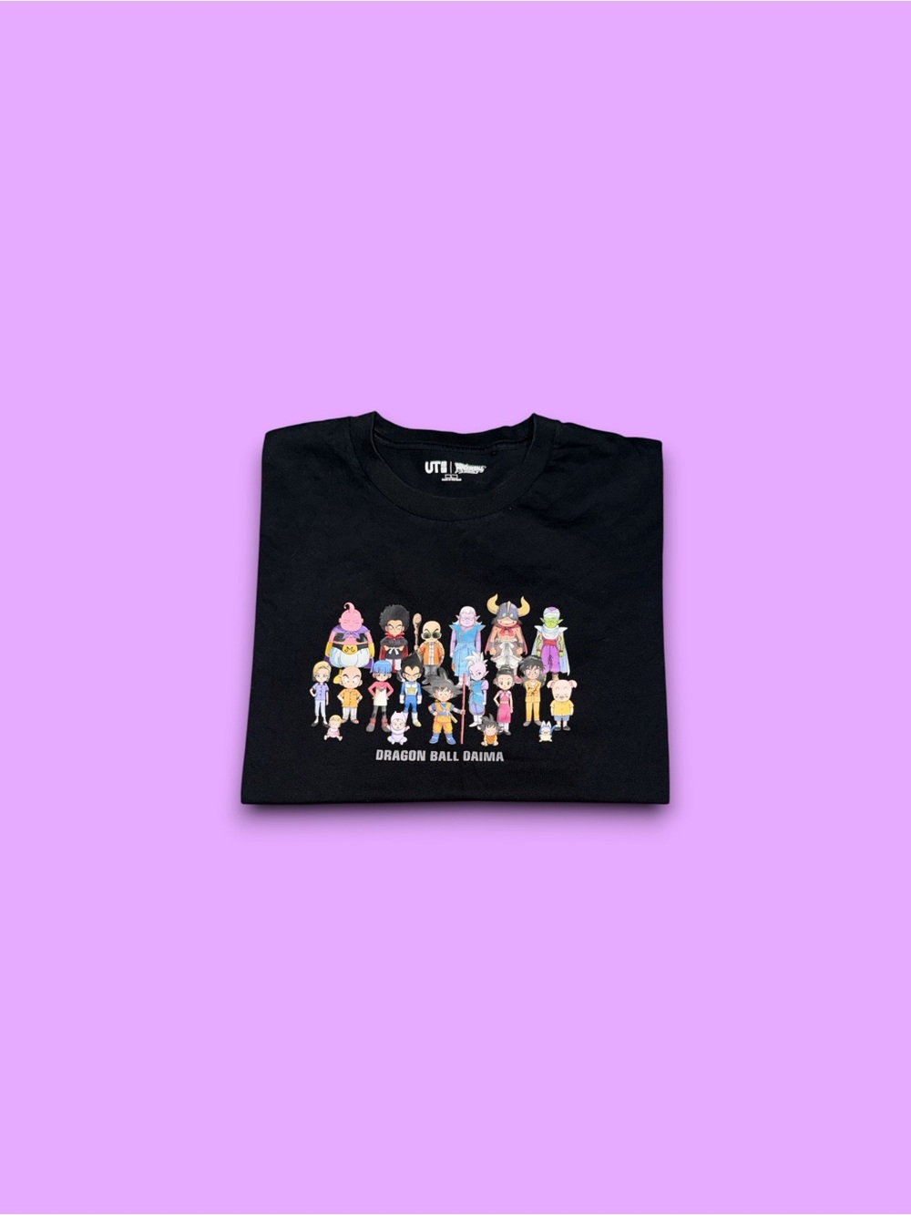 Dragon Ball Z Daima x Uniqlo UT t-shirt black mens large
